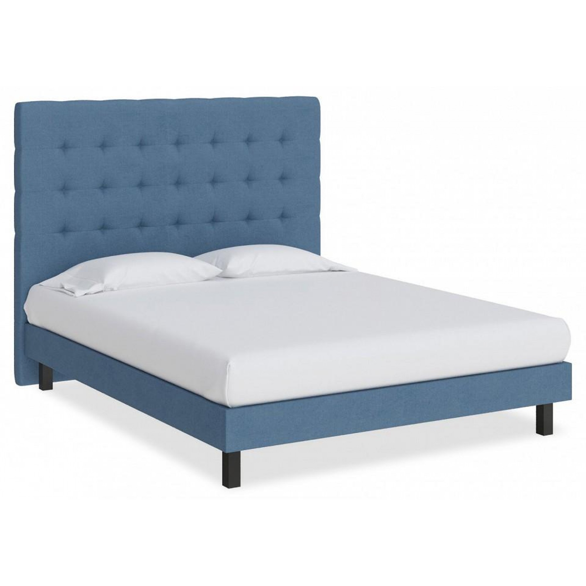 Кровать двуспальная Madrid Boxspring Standart  ORM_160-200-MadridBoxspringStandart-TetraBlue