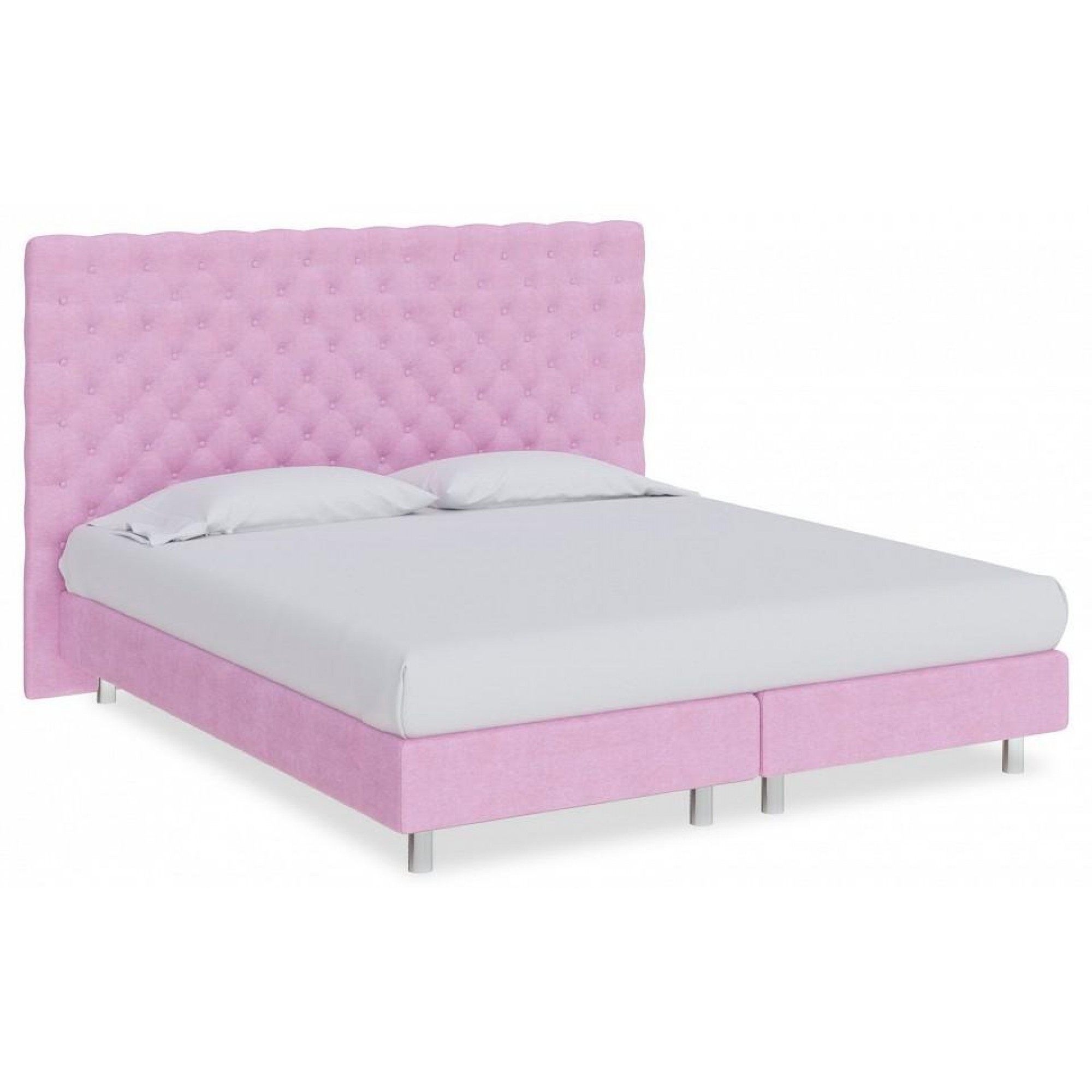 Кровать двуспальная Paris Boxspring Elite  ORM_160-200-ParisBoxspringElite-LoftyLilac