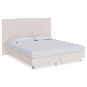 Кровать двуспальная Paris Boxspring Elite  ORM_160-200-ParisBoxspringElite-SavanaMilk