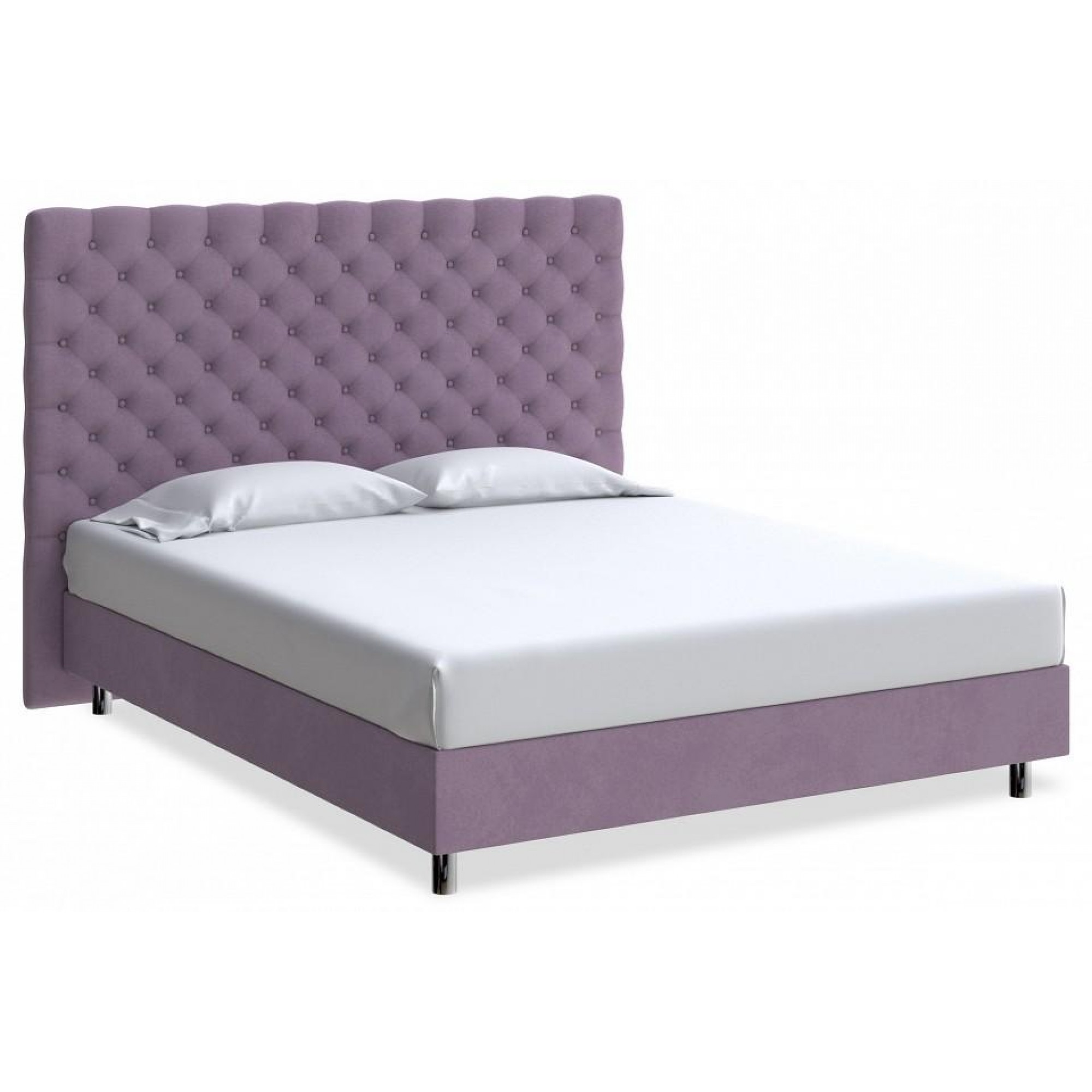 Кровать двуспальная Paris Boxspring Standart  ORM_160-200-ParisBoxspringStandart-UltraPlum