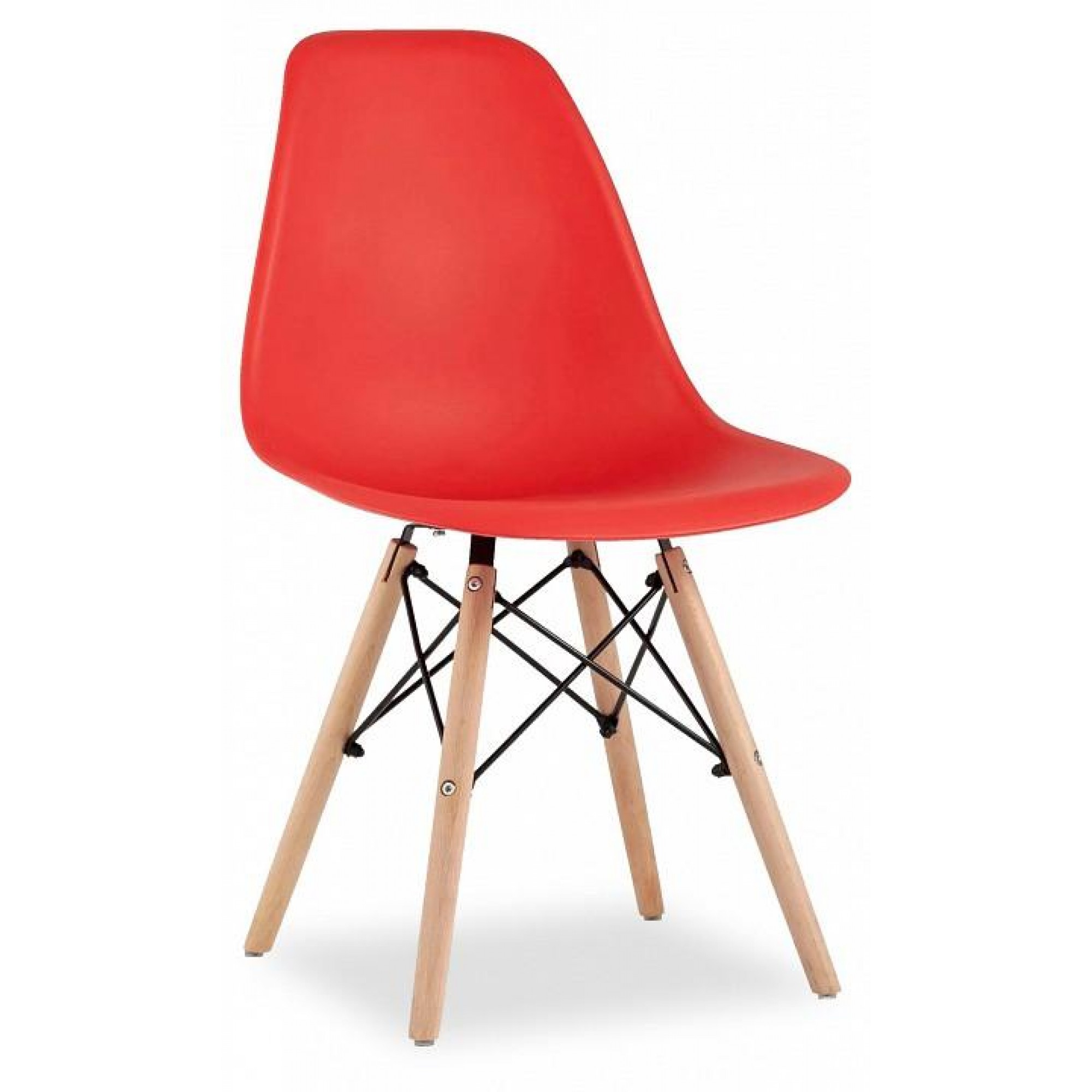 Набор из 4 стульев Eames    SGR_Y801-red-X4