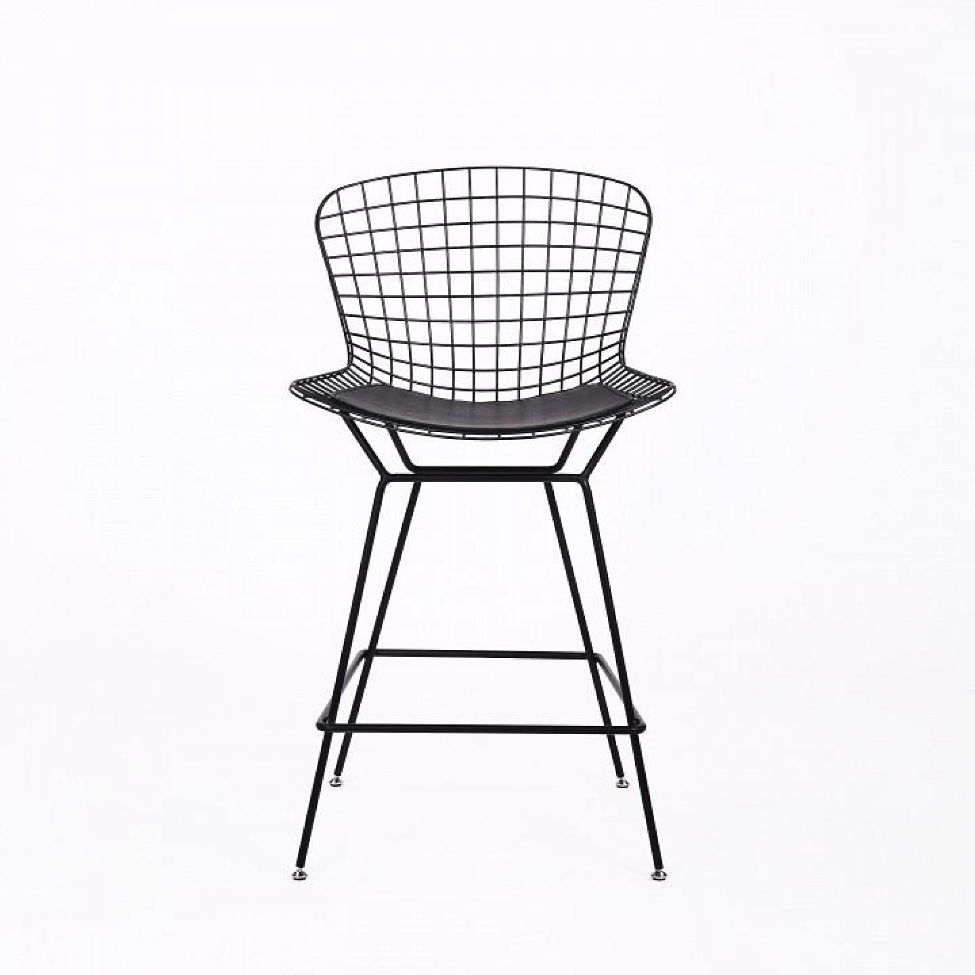 Стул барный Bertoia    SGR_BTY-24L-P6_BL-BL