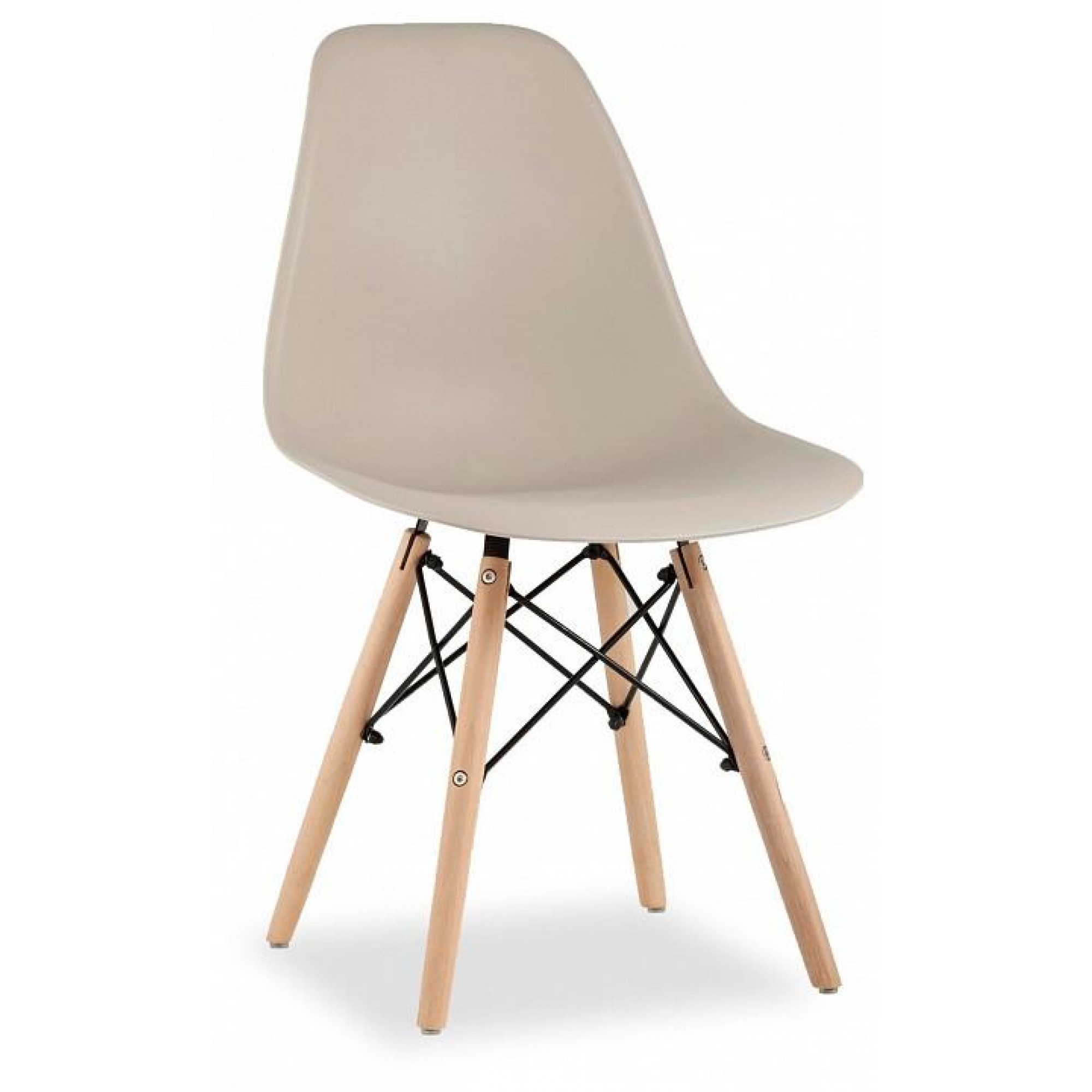 Набор из 4 стульев Eames    SGR_Y801-beige-X4