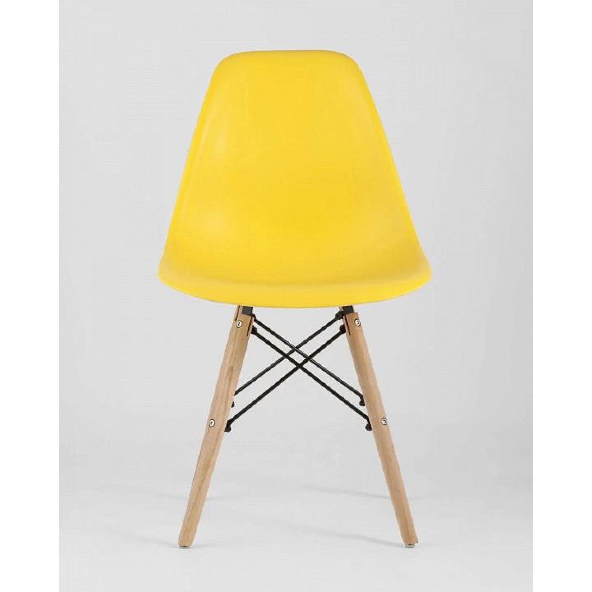 Набор из 4 стульев Eames    SGR_Y801-yellow-X4