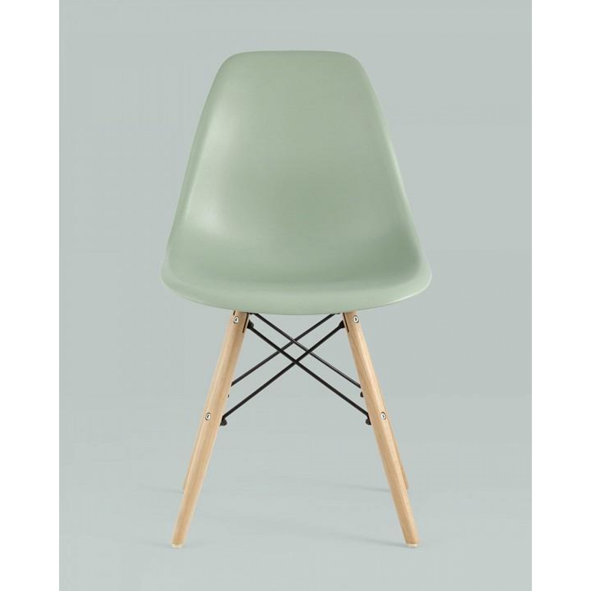 Стул Eames бежевый SGR_8056PP-greyish-green-70077