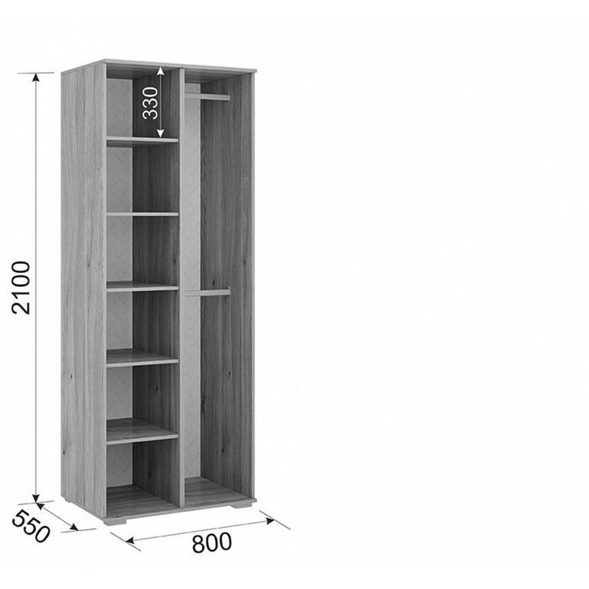 Гарнитур для детской Модерн КД106    MBS_KD106Modern-2206