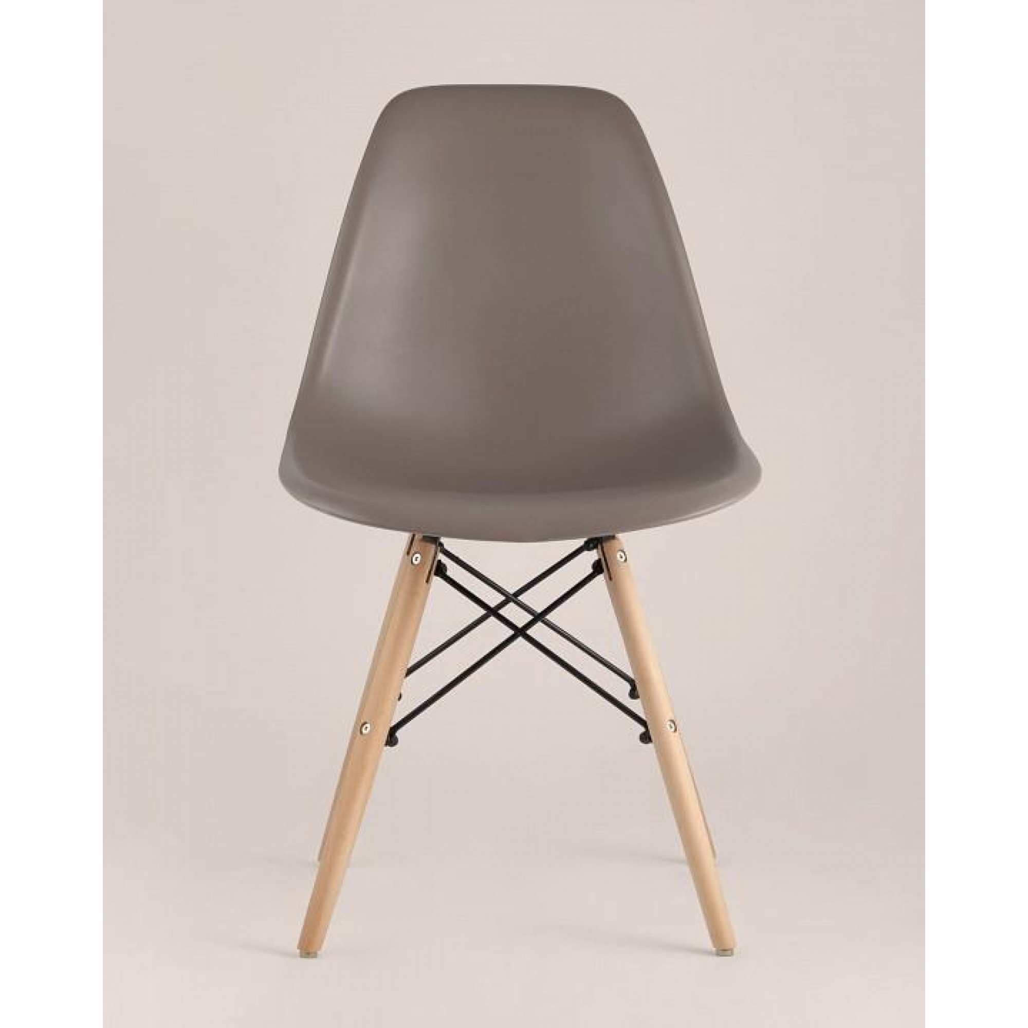 Набор из 4 стульев Eames    SGR_8056PP-WARM-GREY-X4