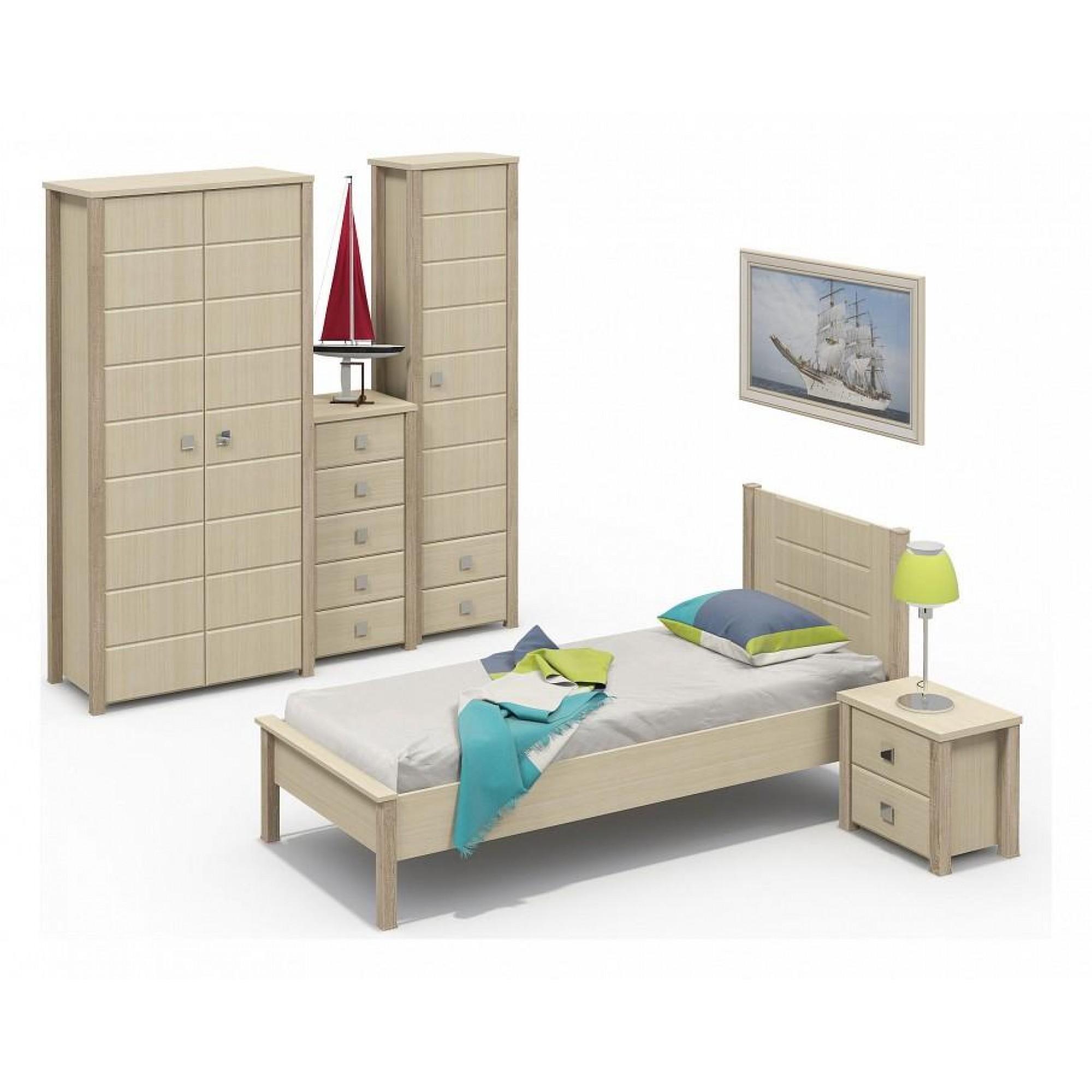 Гарнитур для спальни Изабель KOM_Izabel_bedroom_1