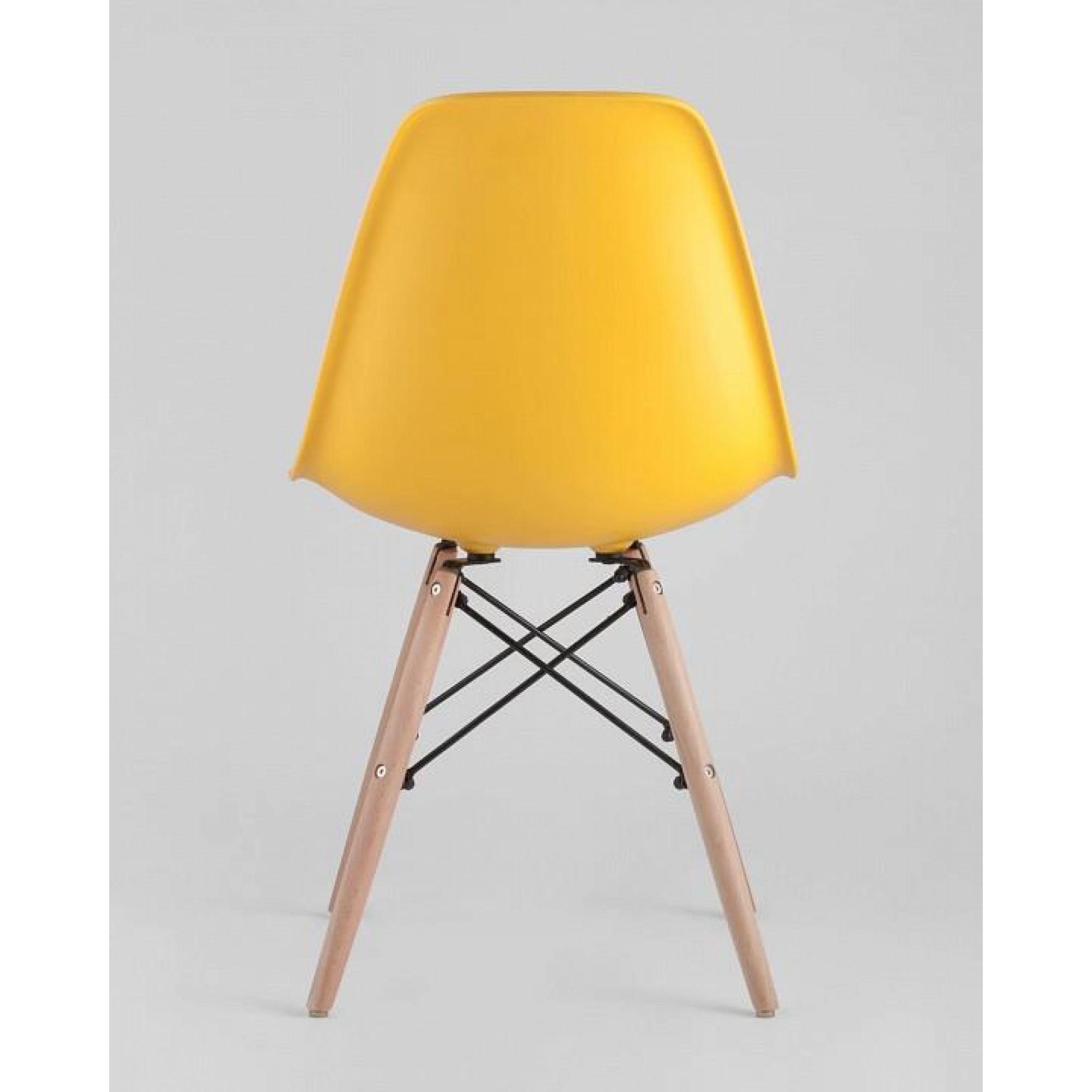 Набор из 4 стульев Eames    SGR_8056PP-YELLOW-X4