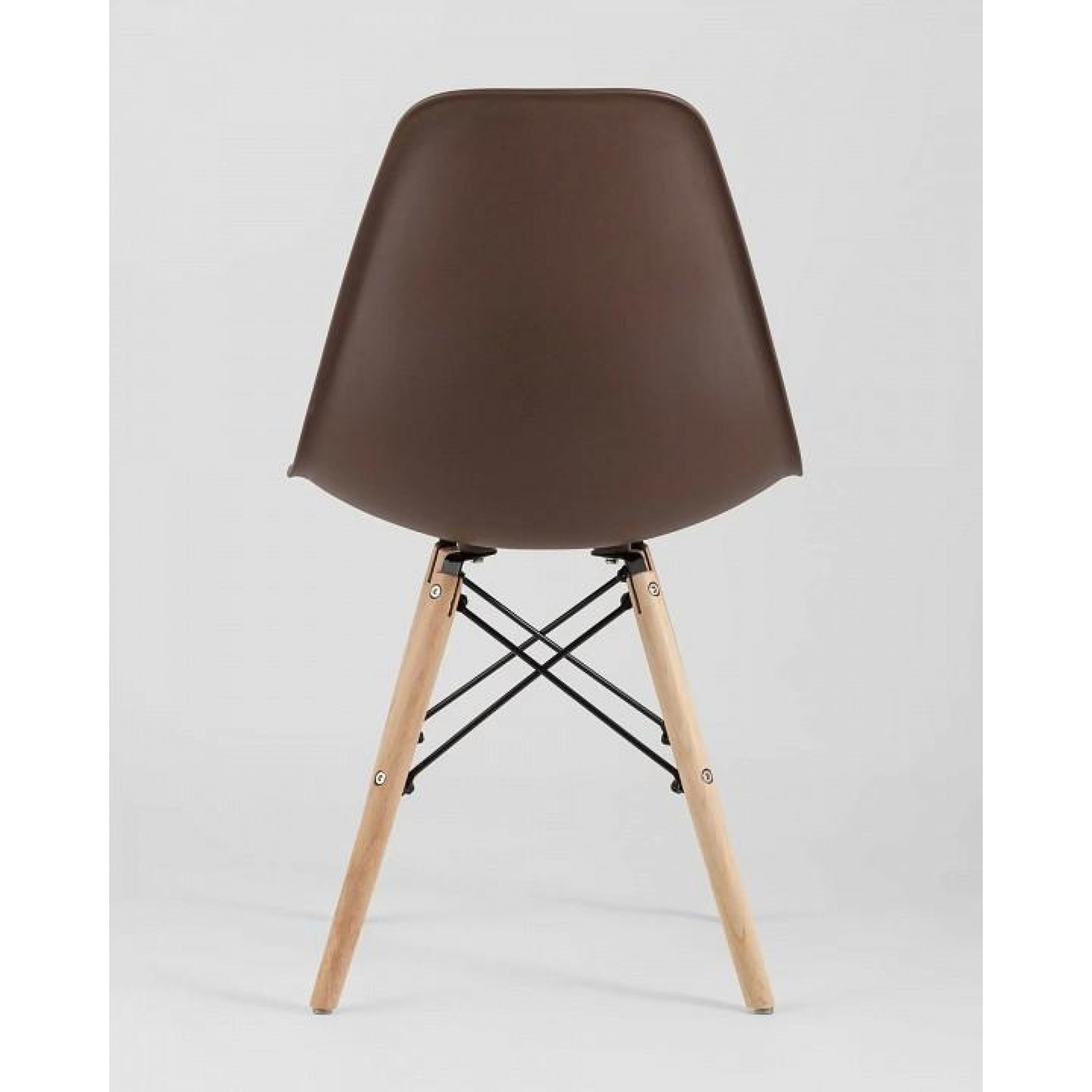 Набор из 4 стульев Eames    SGR_Y801-brown-X4