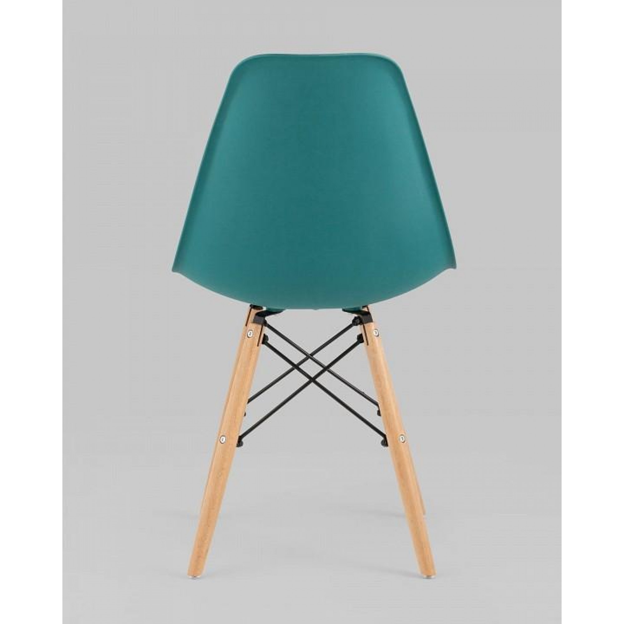 Набор из 4 стульев Eames    SGR_Y801-dark-green-X4