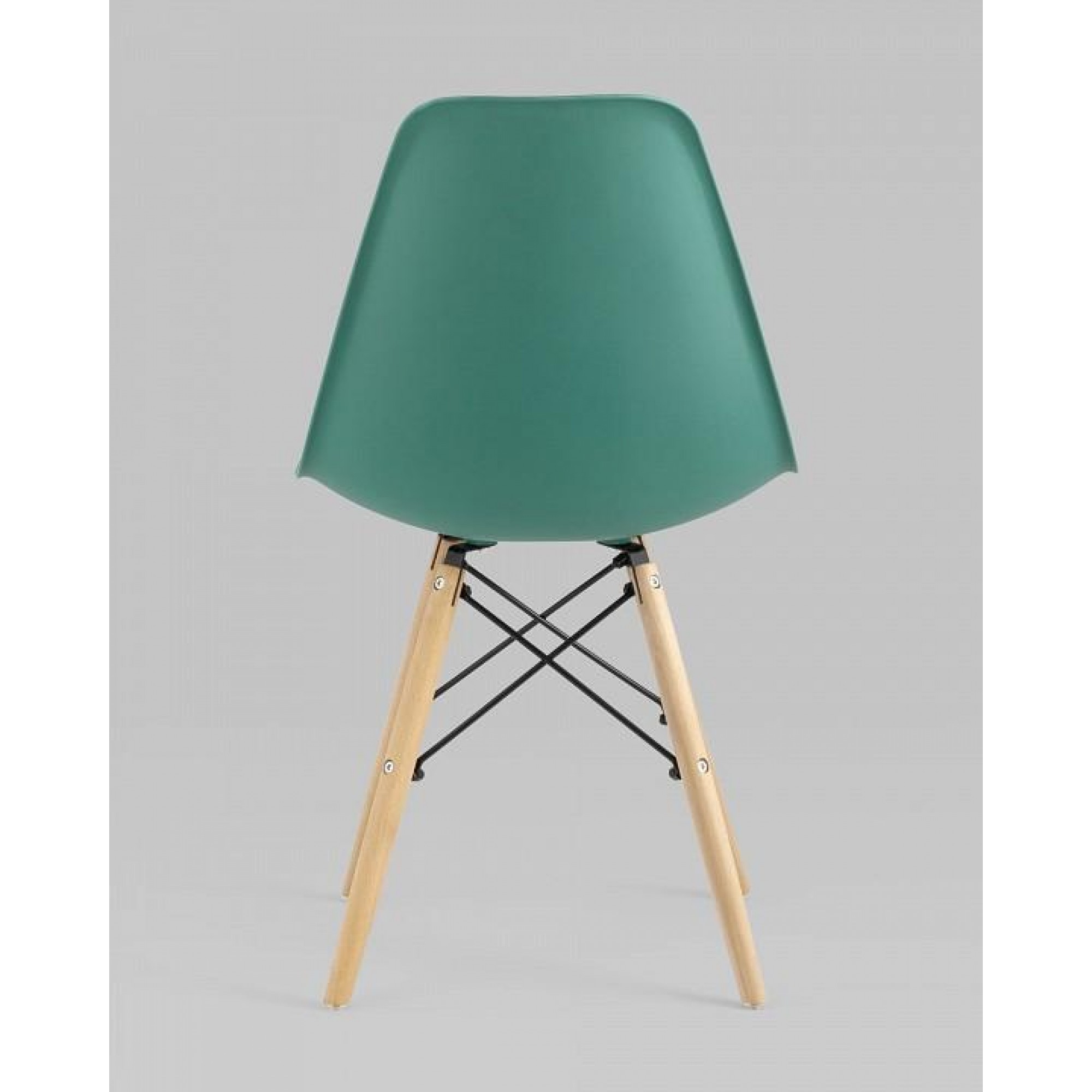 Набор из 4 стульев Eames    SGR_Y801-greyish-green-X4