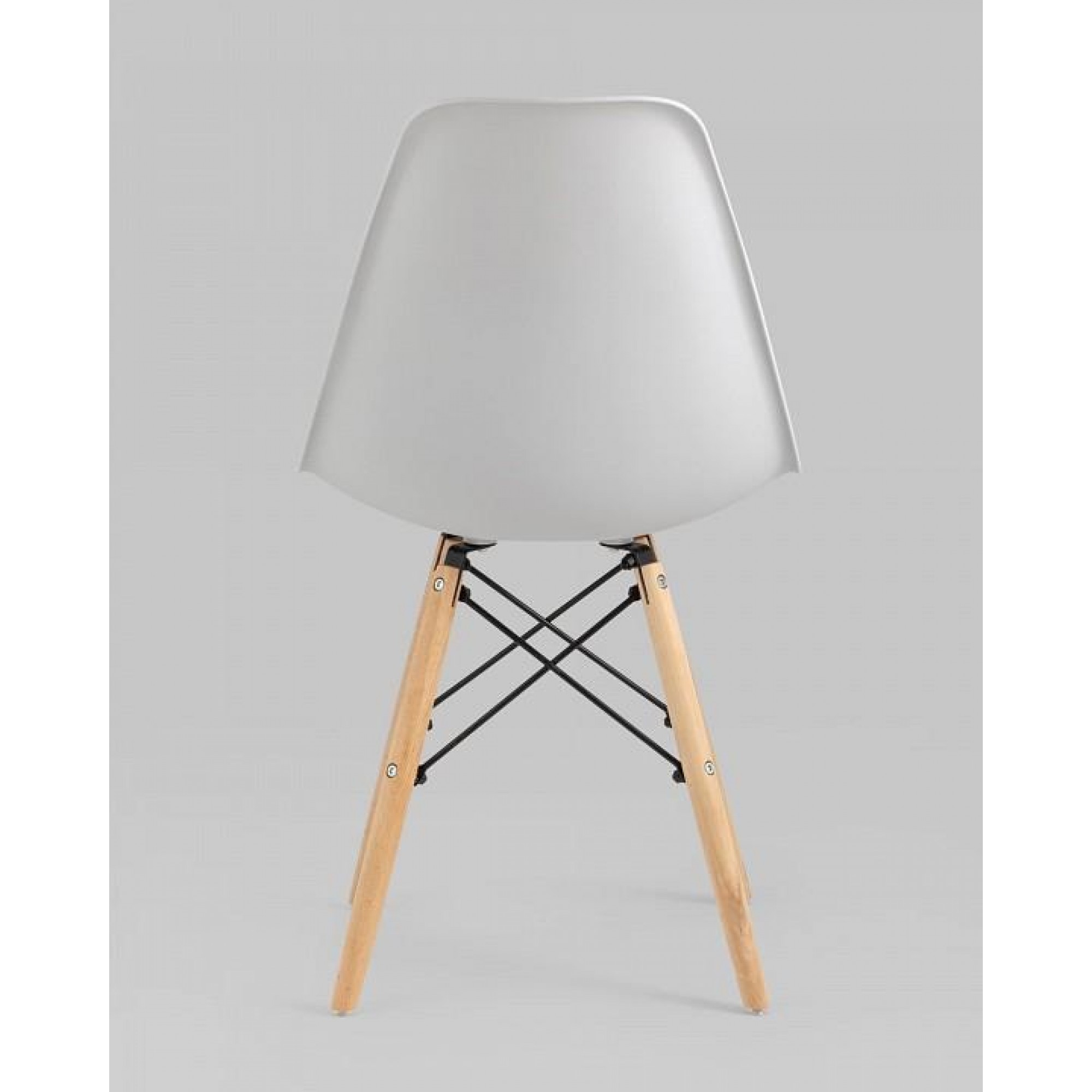 Набор из 4 стульев Eames    SGR_Y801-light-grey-X4