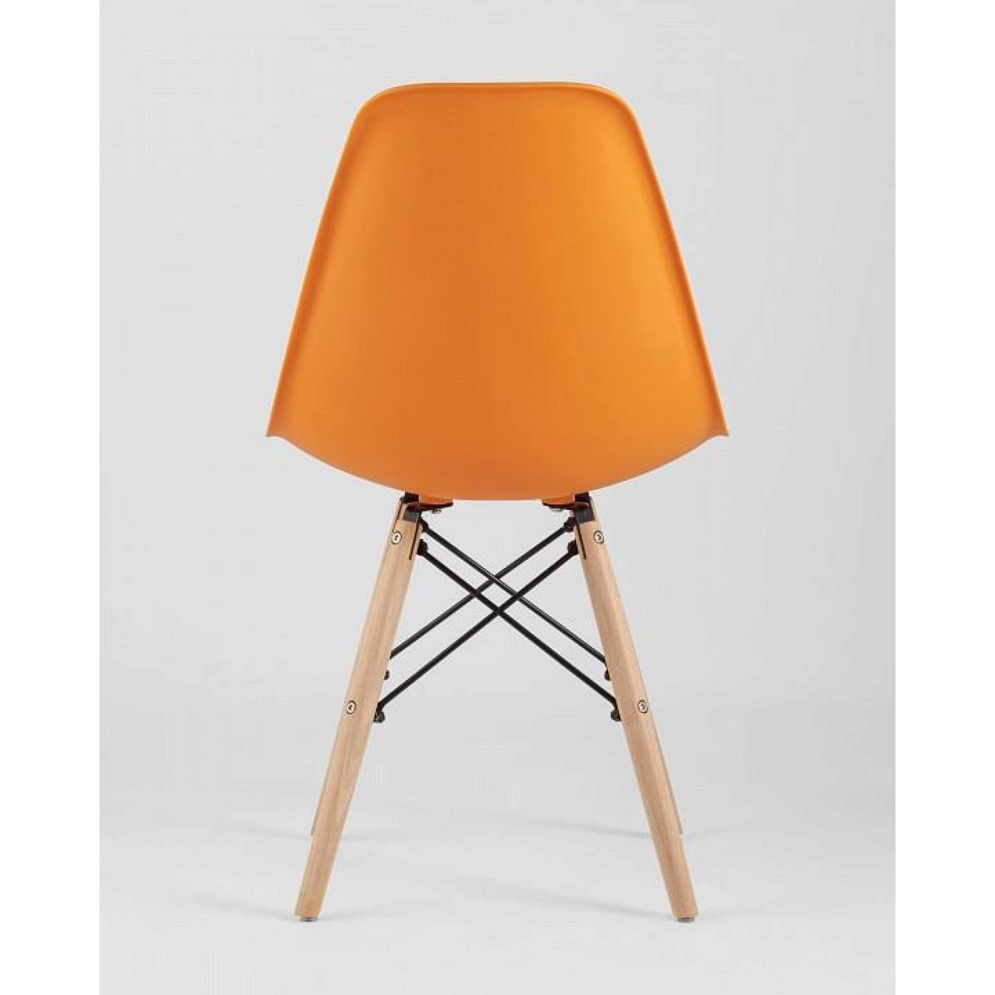 Набор из 4 стульев Eames    SGR_Y801-orange-X4