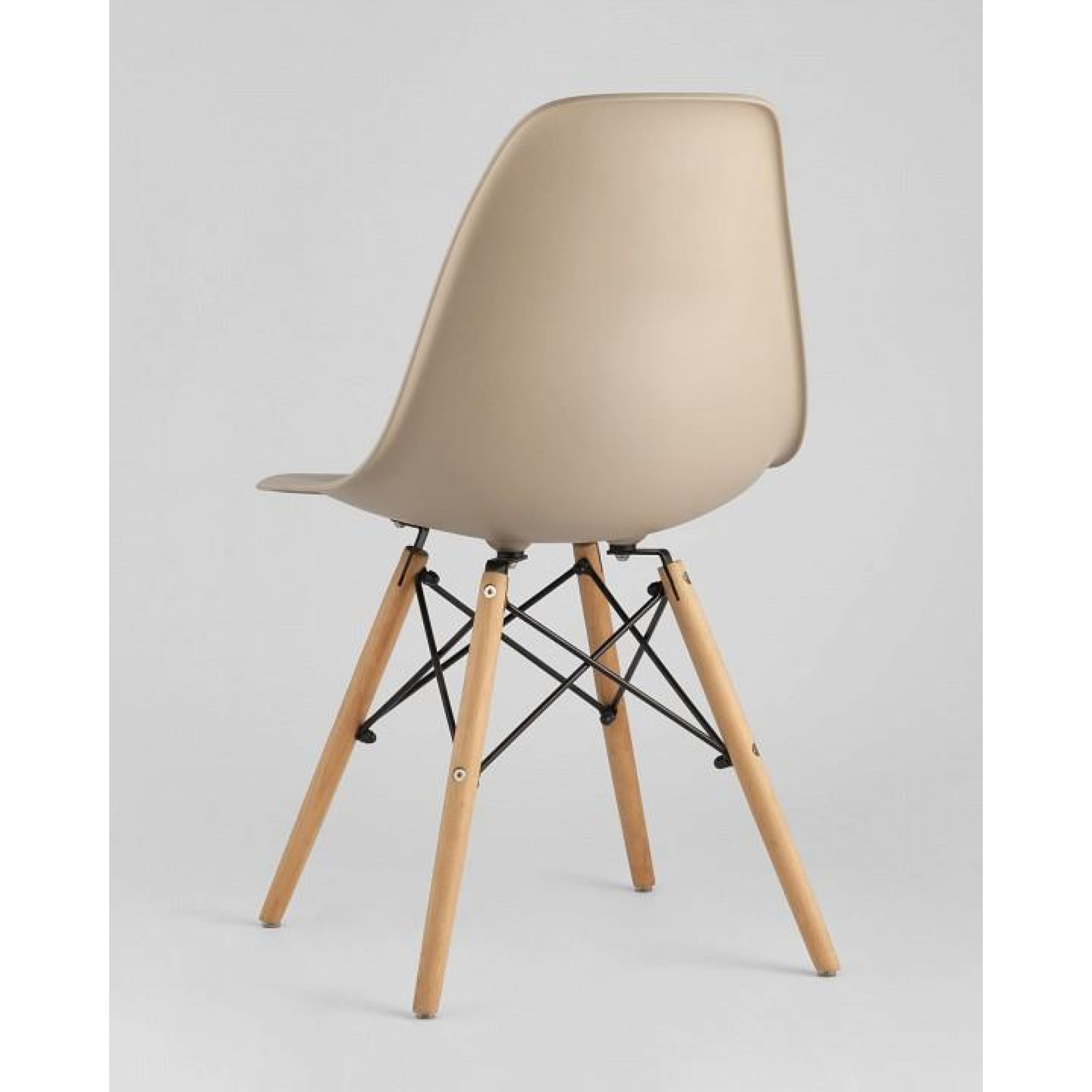 Набор из 4 стульев Eames    SGR_8056PP-DARK-GREY-X4