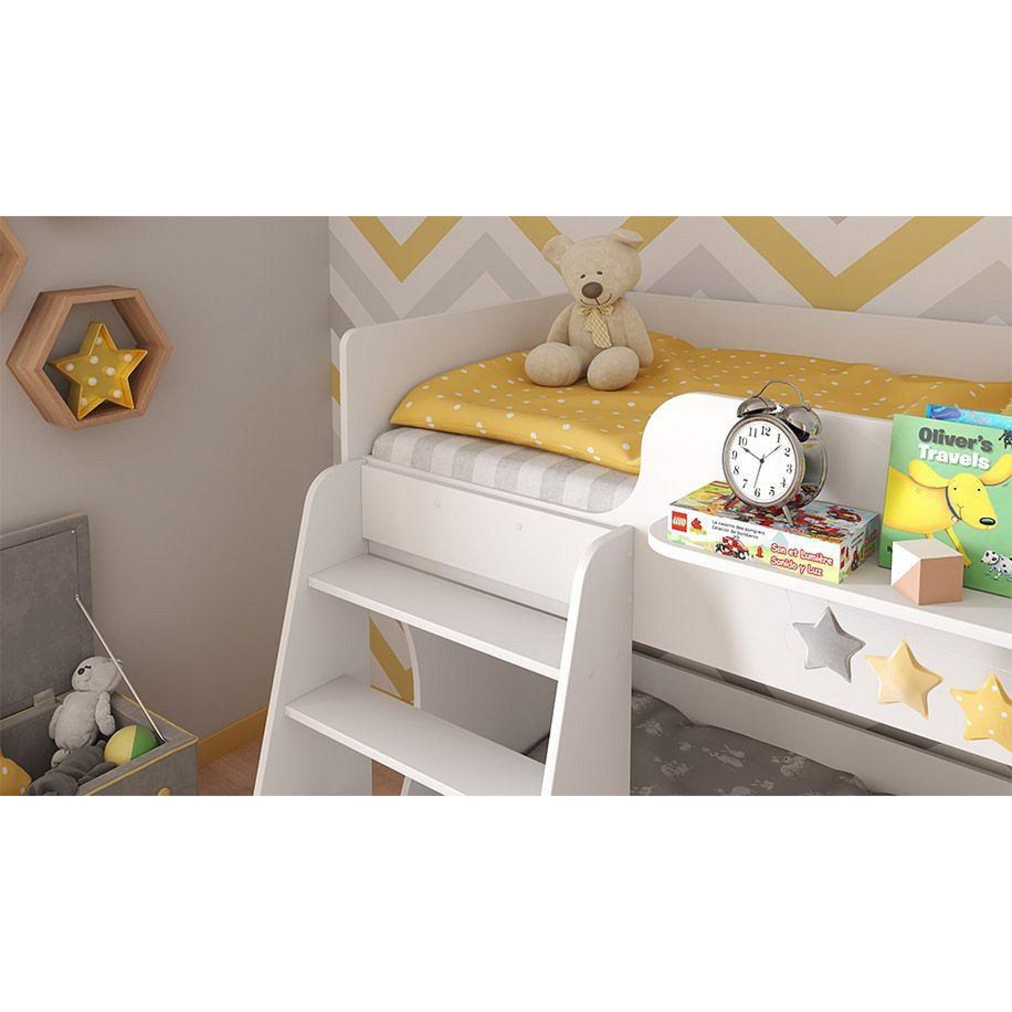 Кровать двухъярусная Polini Kids Dream 1500    TPL_0002425-9