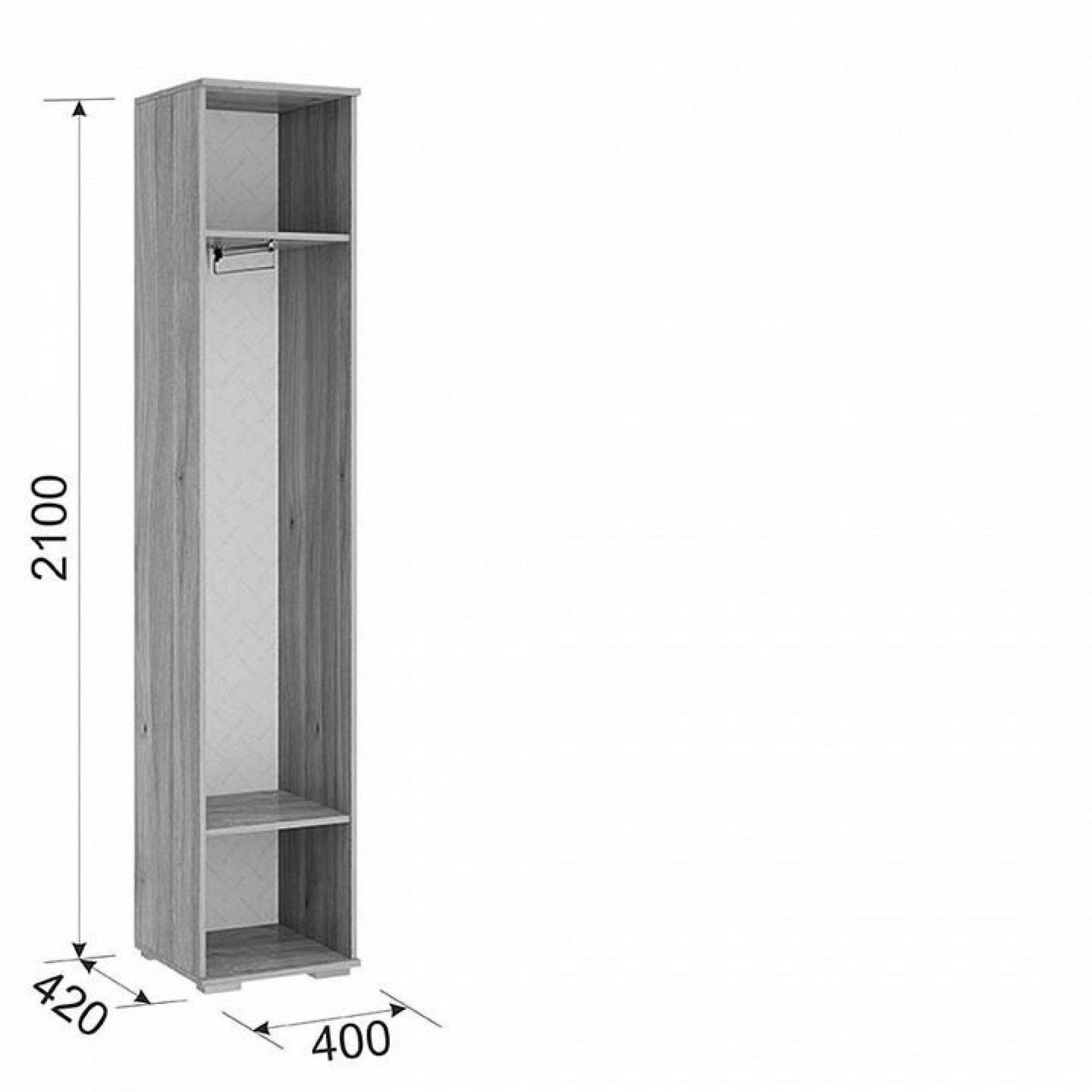 Гарнитур для детской Модерн КД40    MBS_KD40Modern-2206