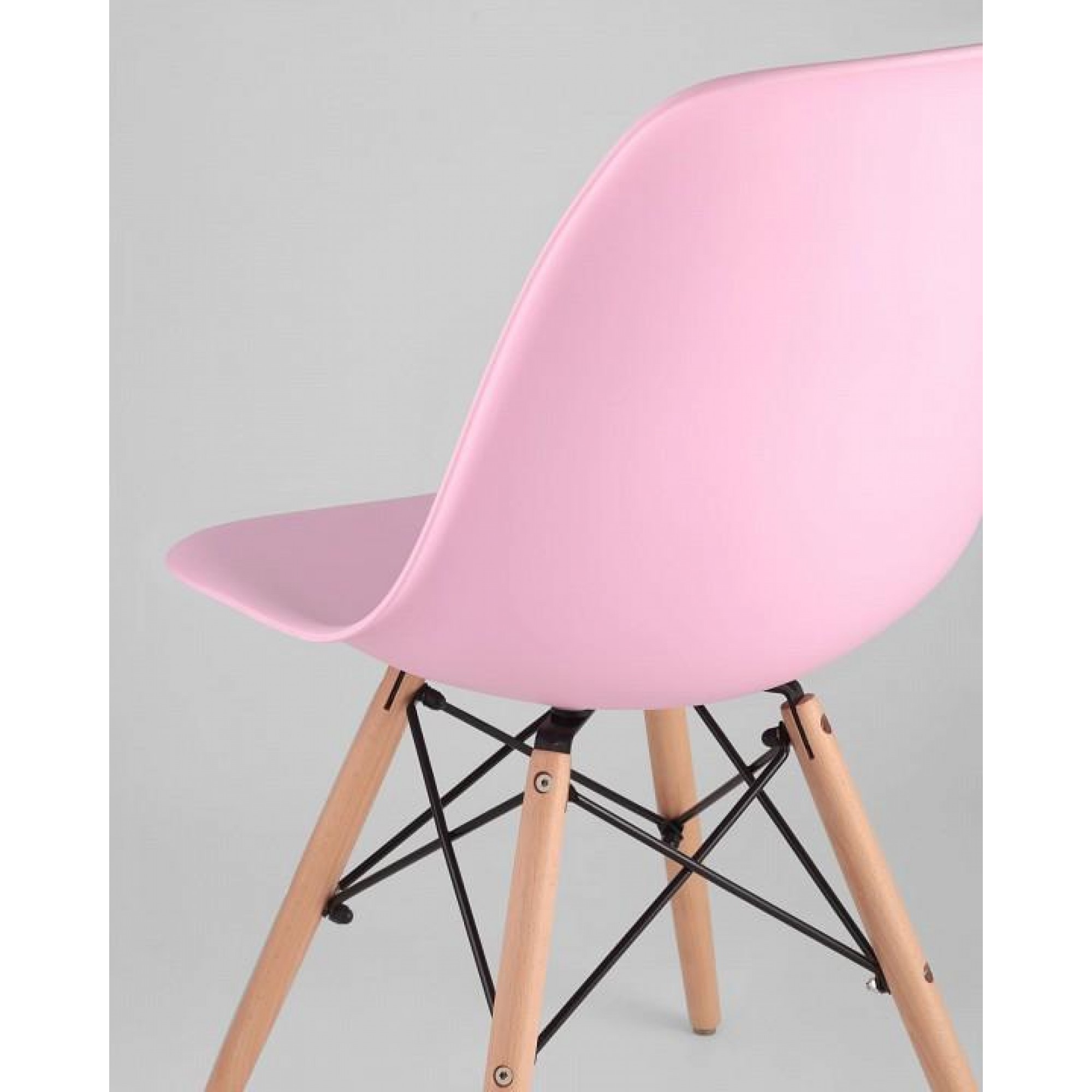 Набор из 4 стульев Eames бежевый SGR_8056PP-PINK-X4