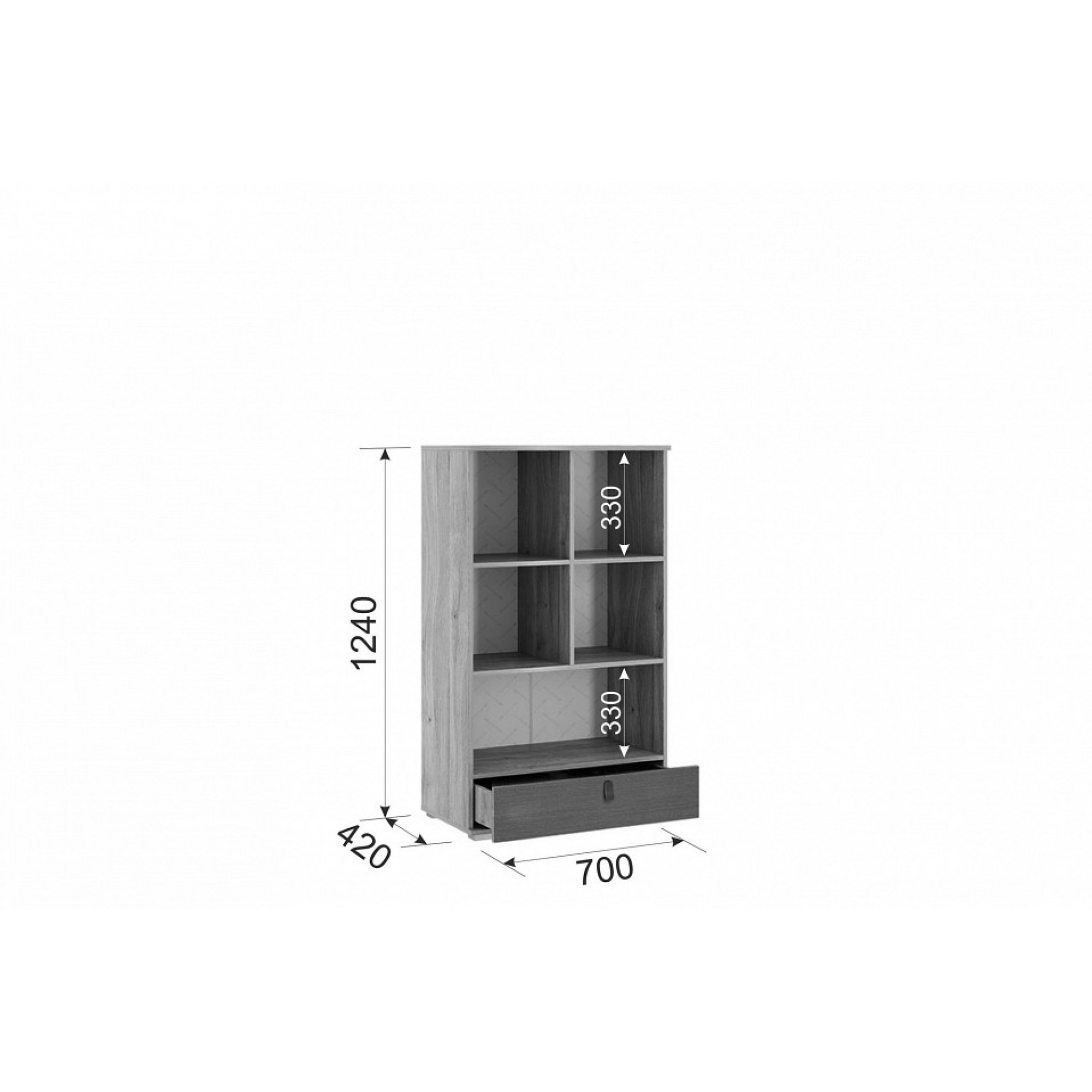 Гарнитур для детской Модерн КД98    MBS_KD98Modern-2206