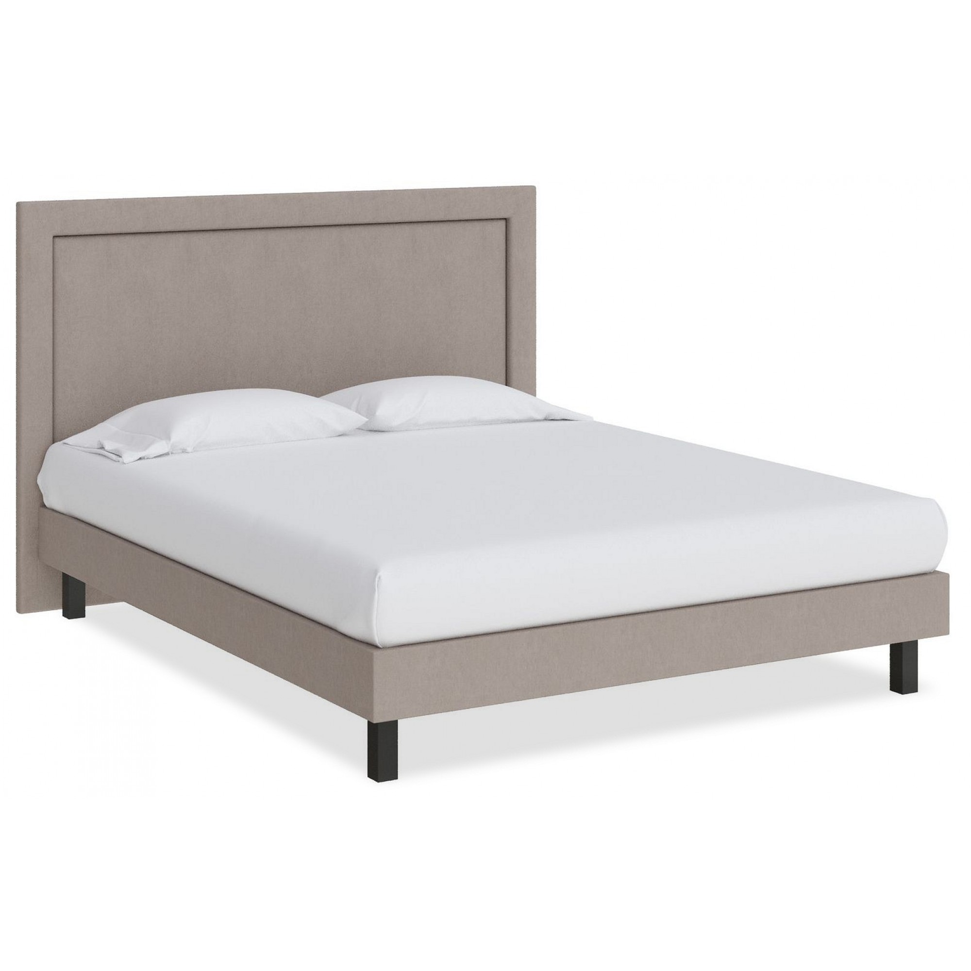 Кровать двуспальная London Boxspring Standart  ORM_160-200-LondonBoxspringStandart-TetraBeige