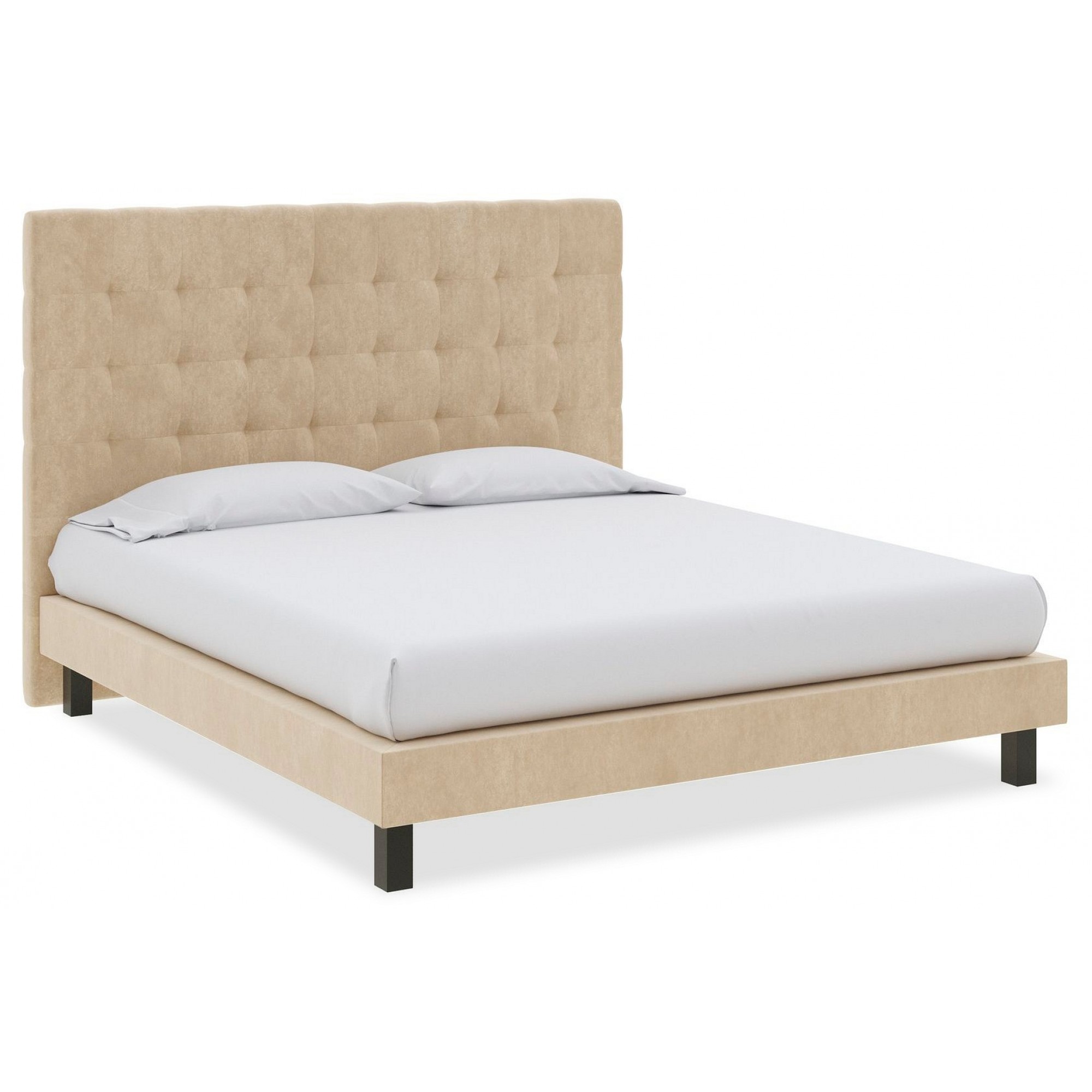 Кровать двуспальная Madrid Boxspring Standart  ORM_160-200-MadridBoxspringStandart-LoftyIvory