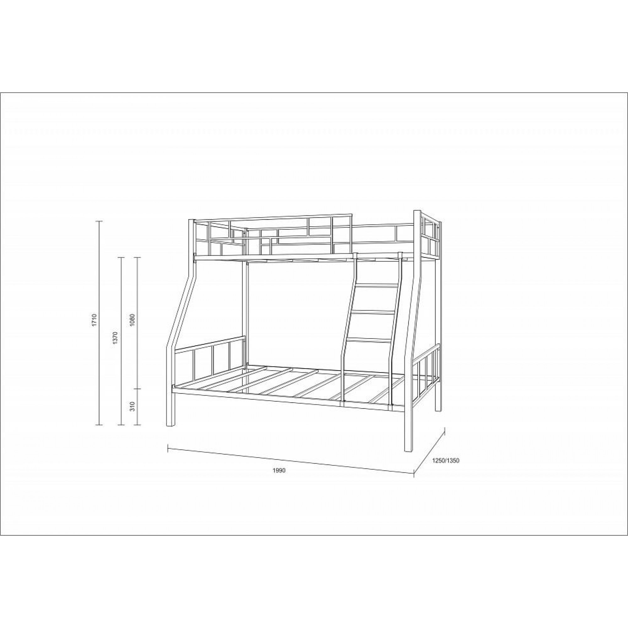 Кровать двухъярусная Раута    FSN_4s-ra-9005