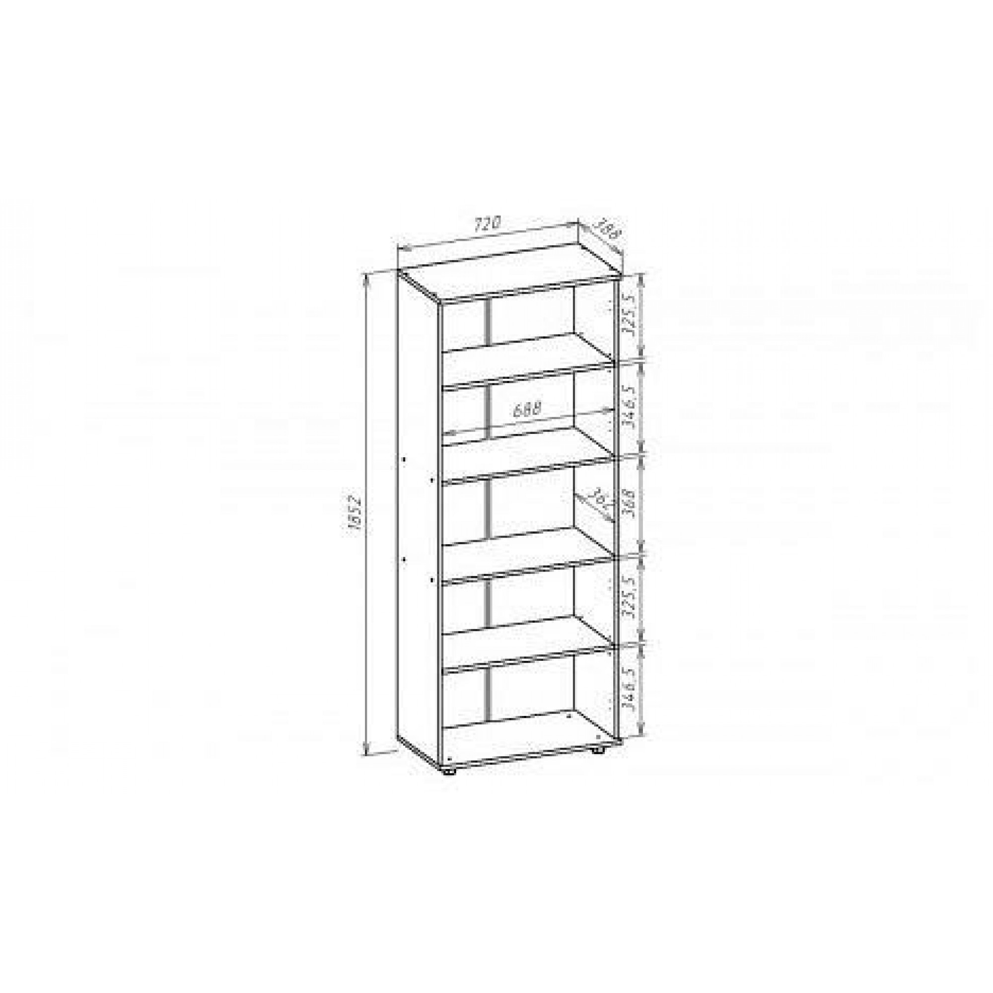 Шкаф комбинированный С214    JZZ_S-214V