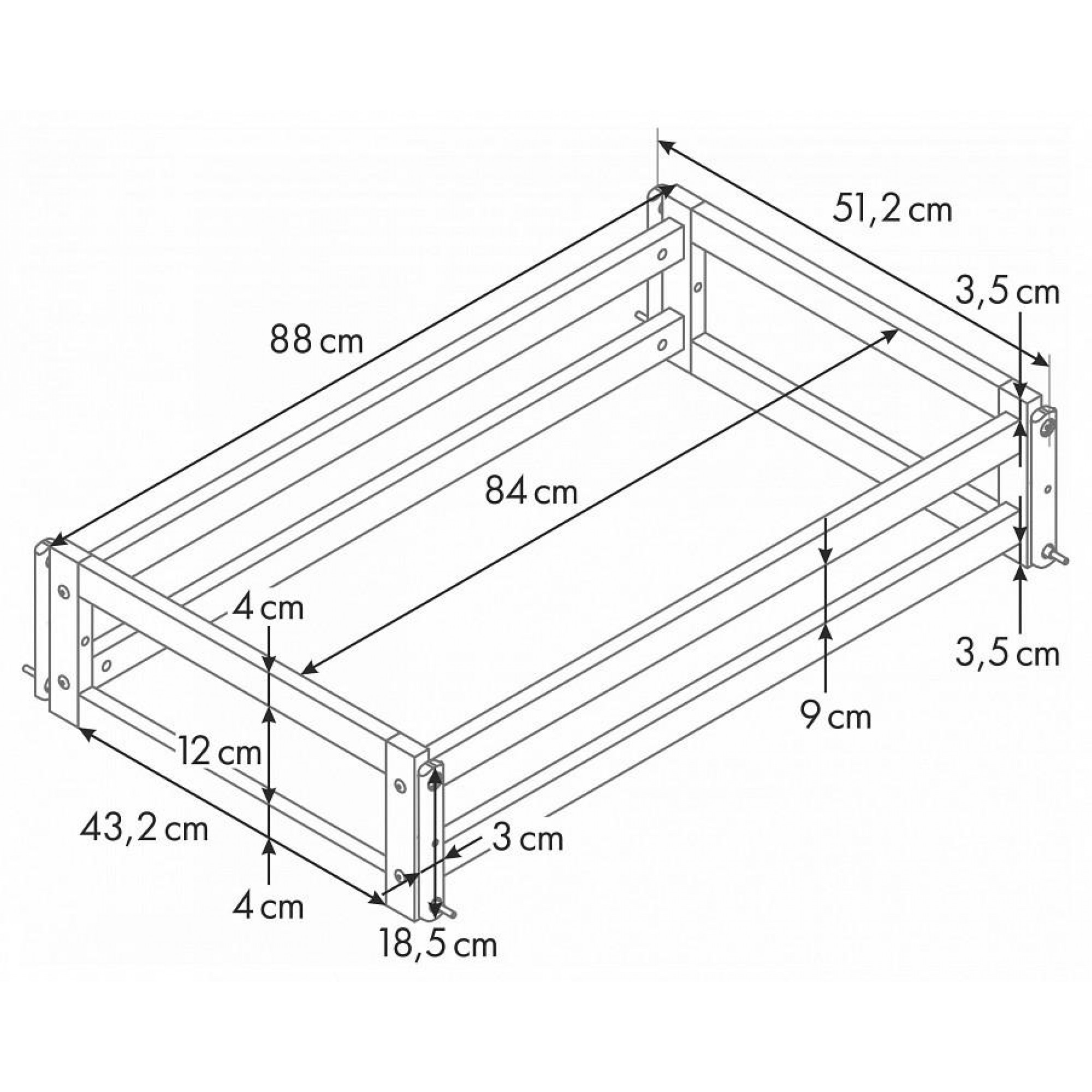 Маятник для кровати Polini Kids Simple 340    TPL_0003107-1-04