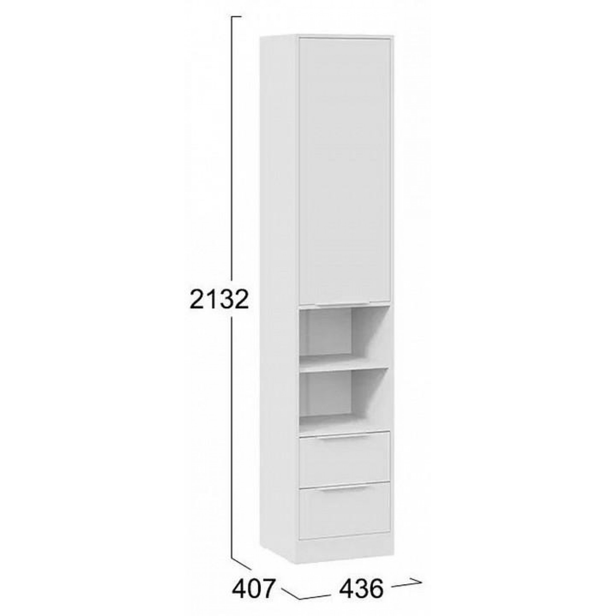 Шкаф комбинированный Марли    TRI_242869