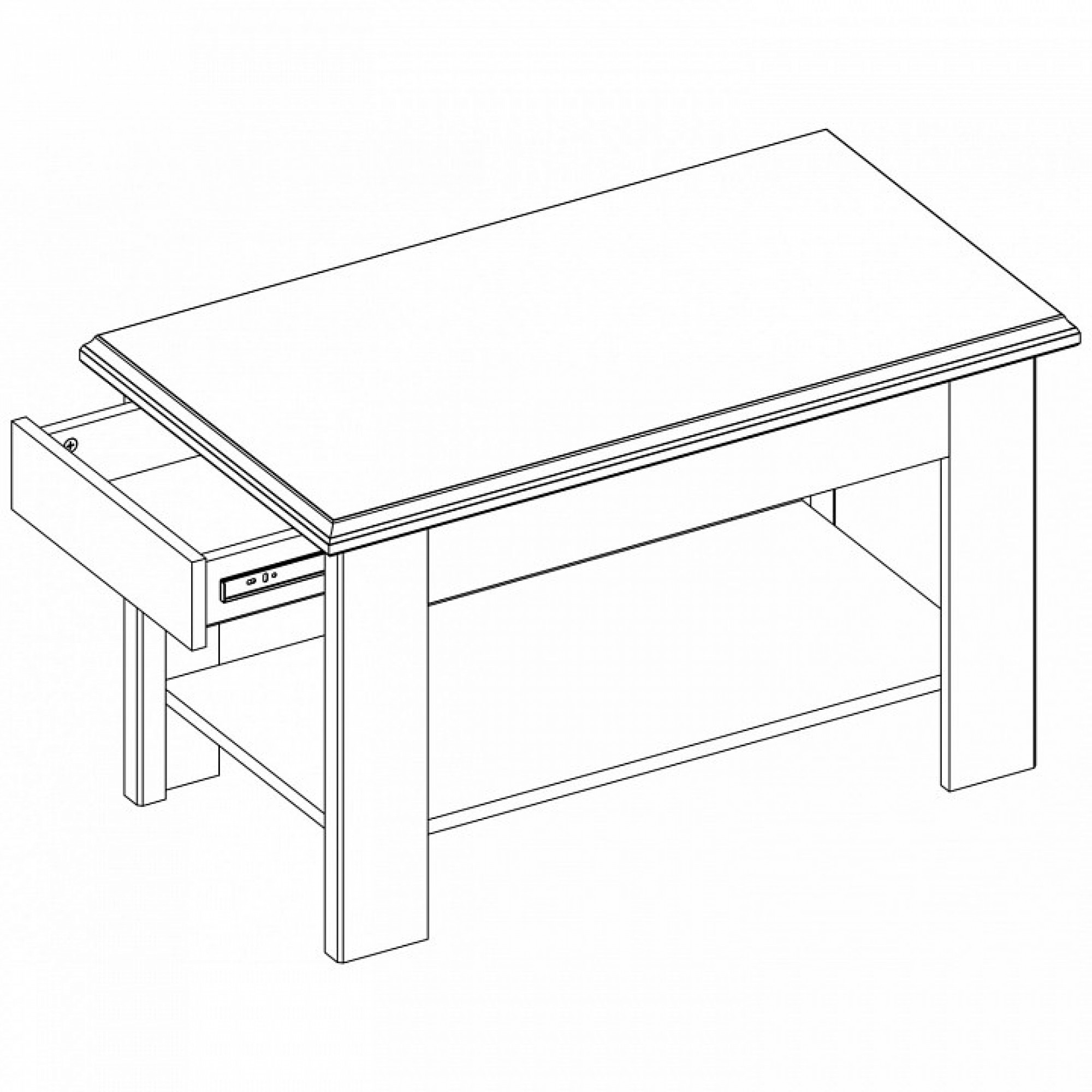 Стол журнальный Bordo 1S    ANR_UT-70005597